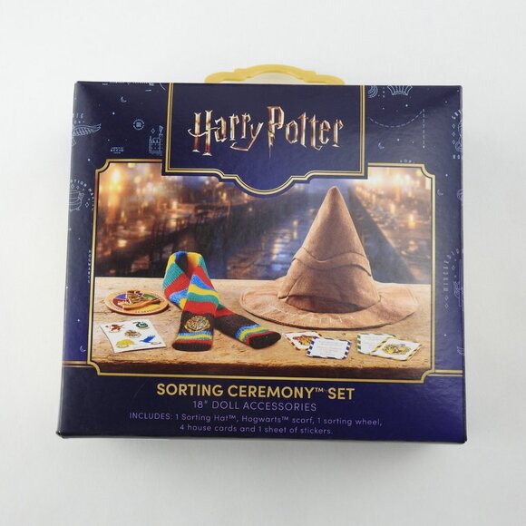 New Harry Potter 18” Doll Clothes Accessories GRYFFINDOR Sorting Hat Lot Jacket - Picture 9 of 9